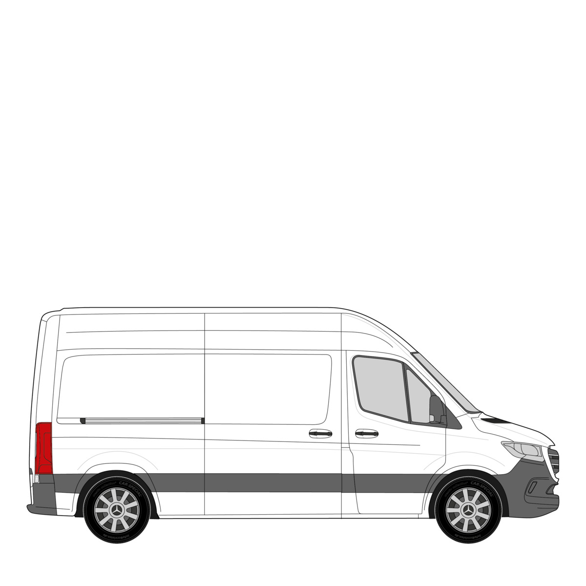 MercedesBenz Sprinter Van Shelving bott Smartvan bott Smartvan