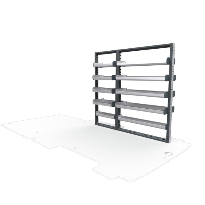 Plumbers Van Shelving Package 01 - Ford Transit Medium/High Roof