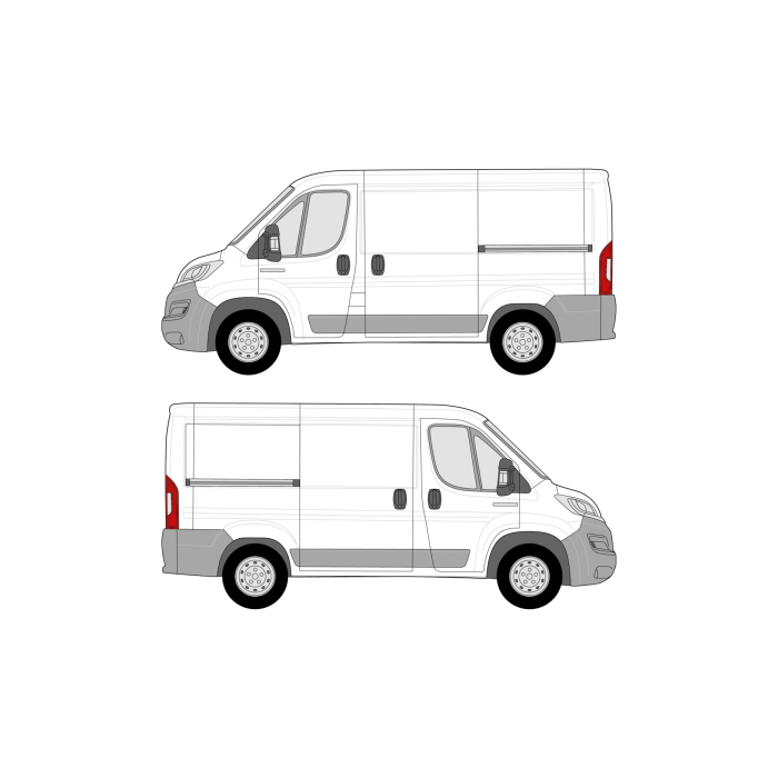 RAM Promaster (2014 - present) Cargo Van Wheelbase: 118", Low Roof, FWD, Sliding Door Right main product photo