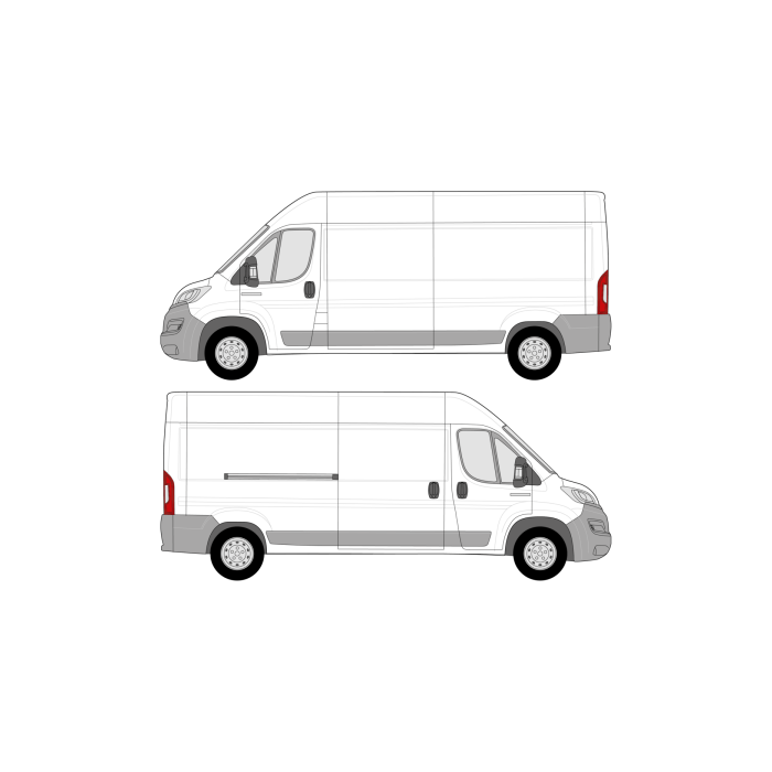 RAM Promaster (2014 - present) Cargo Van Wheelbase: 159", High Roof, FWD, Sliding Door Right main product photo