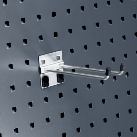 2&quot; perfo double hook (pack of 5)