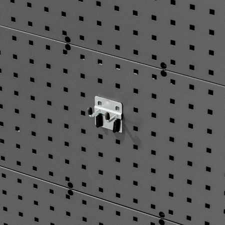 perfo double hook 1 inch ø 1/4 (pack of 5)
