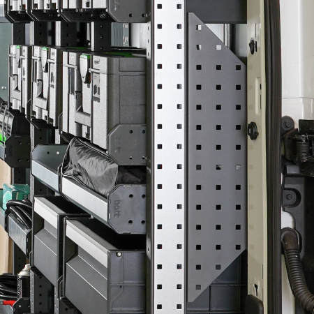 Medium van frame rear perfo panel