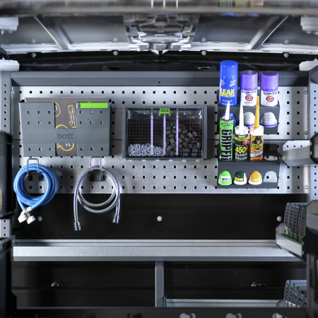 16 1/2W x 2D x 10 7/8H perfo Panel