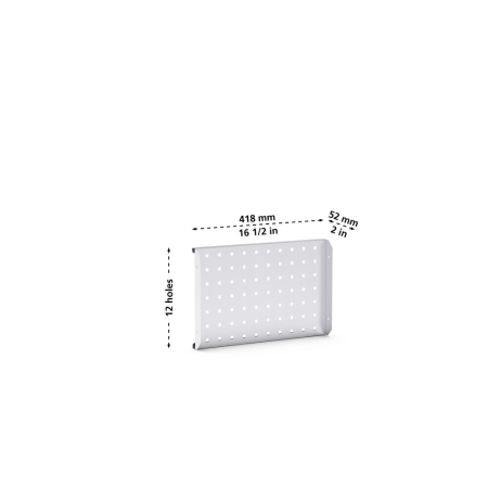 16 1/2W x 2D x 10 7/8H perfo Panel