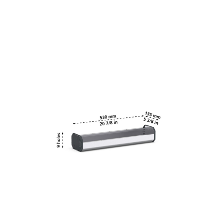 20 7/8W x 5 3/8D shelf kit
