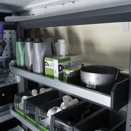 20 7/8W x 13 1/4D shelf kit