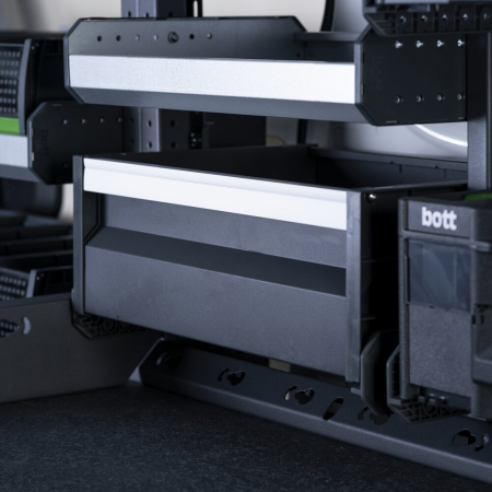 20 7/8W  Storage Drawer L with runner kit (7 1/4H)