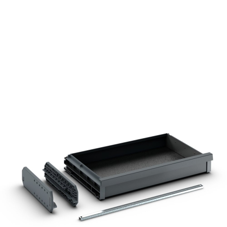 20 7/8&quot;W L Storage Drawer with runner kit, Short (3 1/4&quot;H)
