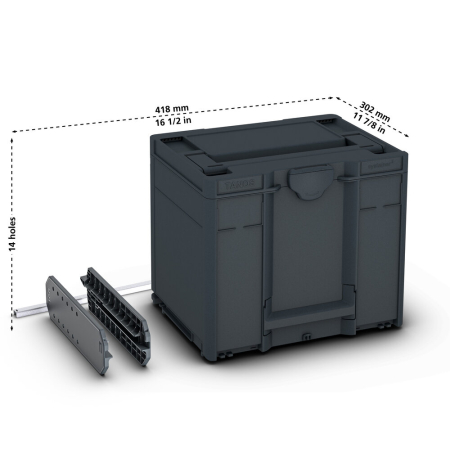 Systainer³ M 337 with runner kit (16 1/2W)