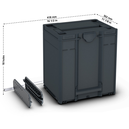 Systainer³ M 437 with runner kit (16 1/2W)