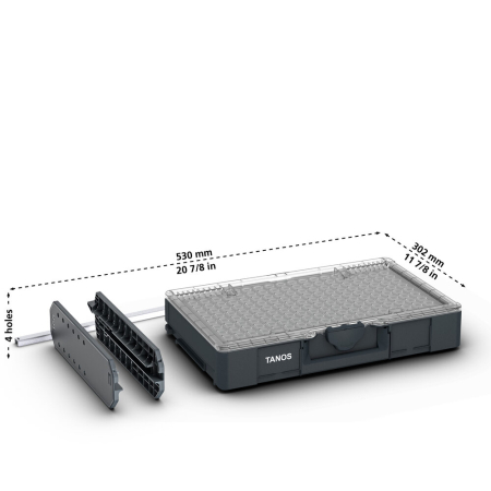 Systainer³ Organizer L 89-20 with runner kit (20 7/8W)