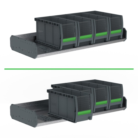 20 7/8W bottBox shelf (bottBoxes not included)