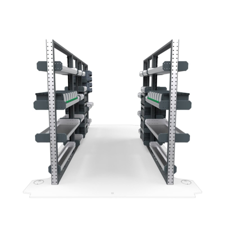 Electricians Van Shelving Package 01 - RAM Promaster High Roof, 159&quot; Wheelbase