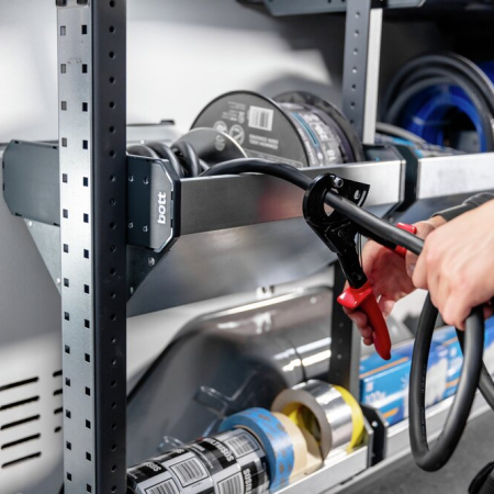 16 1/2W cable reel holder shelf