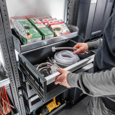 16 1/2W Storage Drawer with runner kit