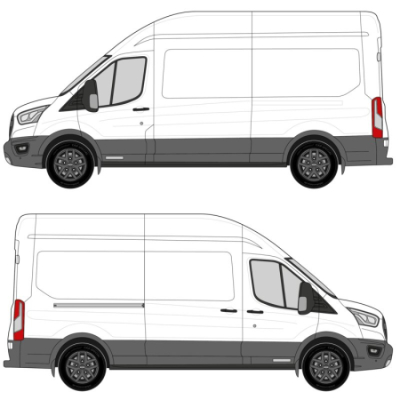Ford Transit Modular Van Racking - 148&quot; Wheelbase, High Roof