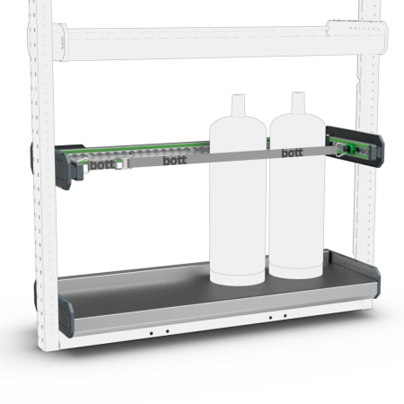 29 3/4W gas bottle complete kit