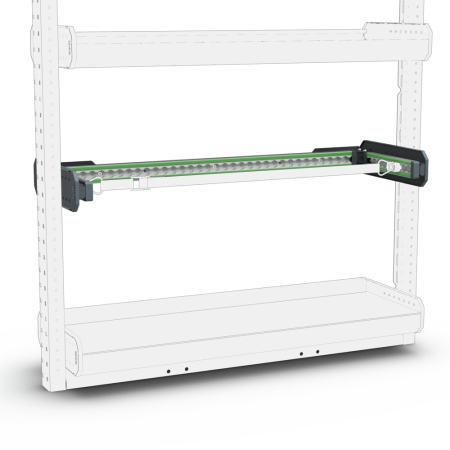 16 1/2W gas bottle rail kit