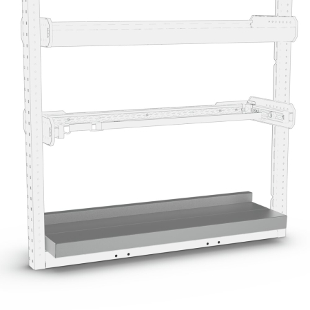 gas bottle tray kit for shelf 29 3/4WW x 13 2/8D