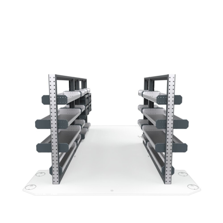 General Contractors Van Shelving Package 01 - GMC Savana/ Chevrolet Express Standard Roof, 155&quot; Wheelbase 