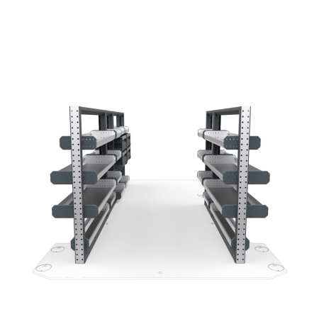 General Contractors Van Shelving Package 01 - GMC Savana/ Chevrolet Express Standard Roof, 155&quot; Wheelbase 