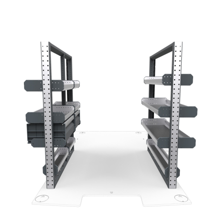 General Contractors Van Shelving Package 01 - Mercedes Metris, 135&quot; Wheelbase