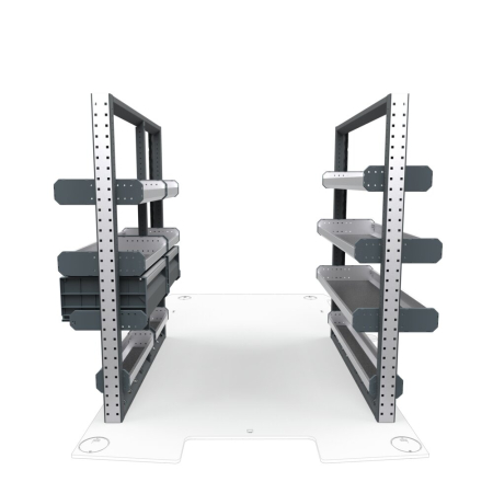 General Contractors Van Shelving Package 01 - Mercedes Metris, 135&quot; Wheelbase