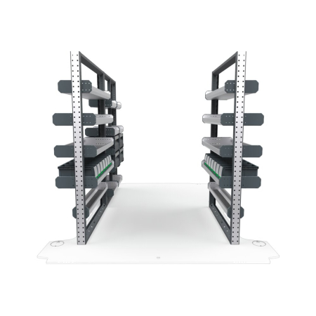 General Contractors Van Shelving Package 01 - RAM Promaster Low Roof, 118&quot; Wheelbase