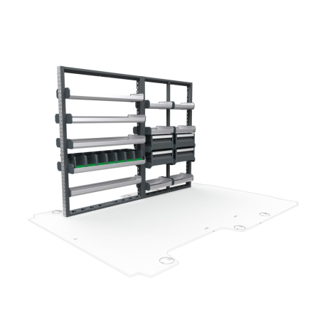 General Contractors Van Shelving Package 01 - RAM Promaster Low Roof, 118&quot; Wheelbase