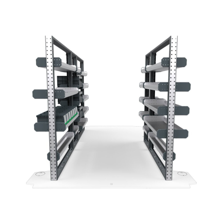 General Contractors Van Shelving Package 01 - RAM Promaster Low/High Roof, 136&quot; Wheelbase