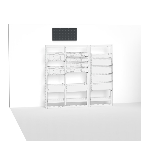 bott Smarttrailer wall perfo panel 2&#039; x 1&#039;