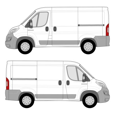 RAM Promaster (2014 - present) Cargo Van Wheelbase: 118&quot;, Low Roof, FWD, Sliding Door Right