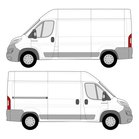 RAM Promaster (2014 - present) Cargo Van Wheelbase: 136&quot;, High Roof, FWD, Sliding Door Right