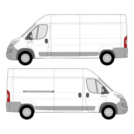 RAM Promaster (2014 - present) Cargo Van Wheelbase: 159&quot;, High Roof, FWD, Sliding Door Right